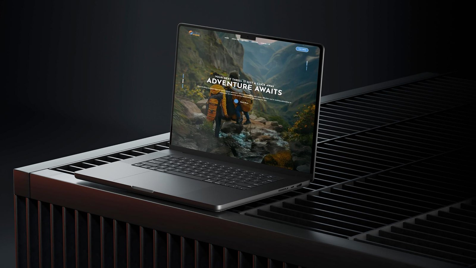 Adventures Pioneers Web Design