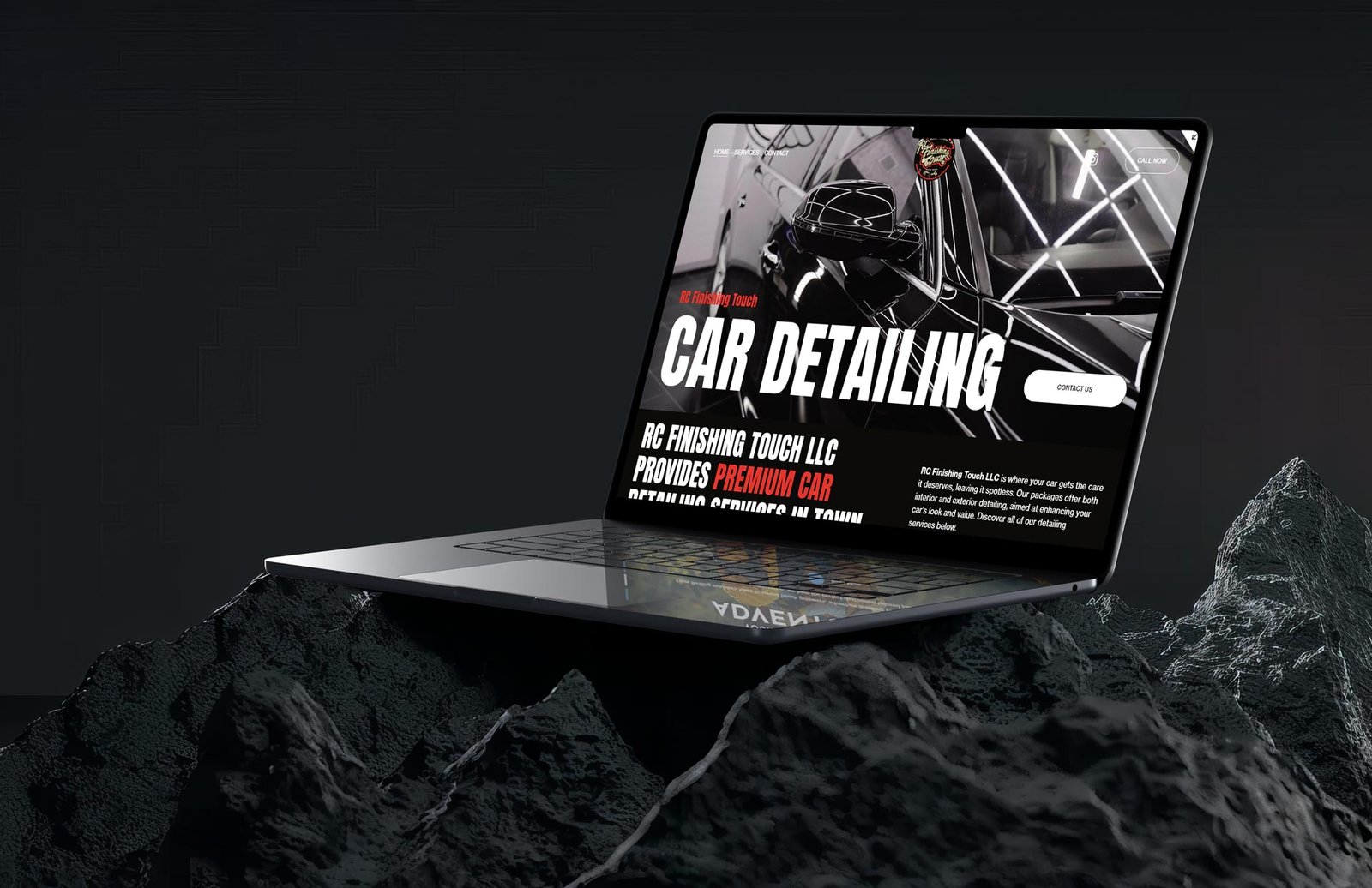Car Detailing Web Design