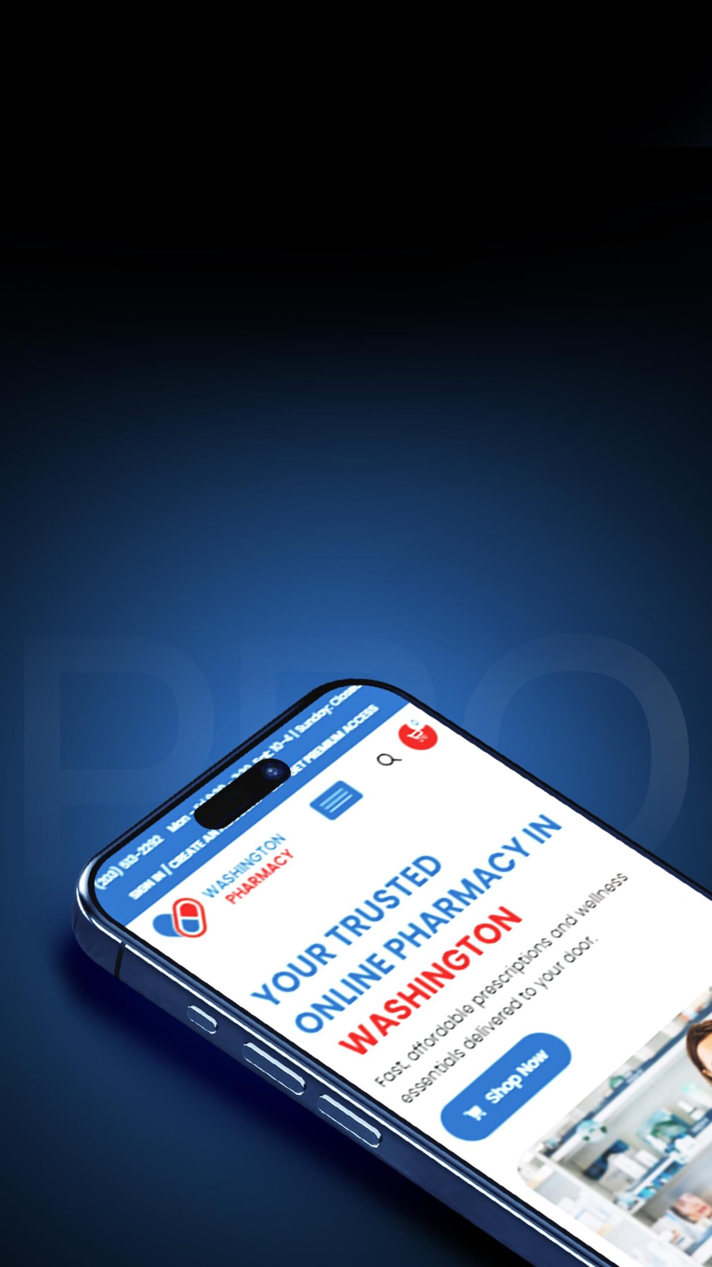 Washington Pharmacy Web Design